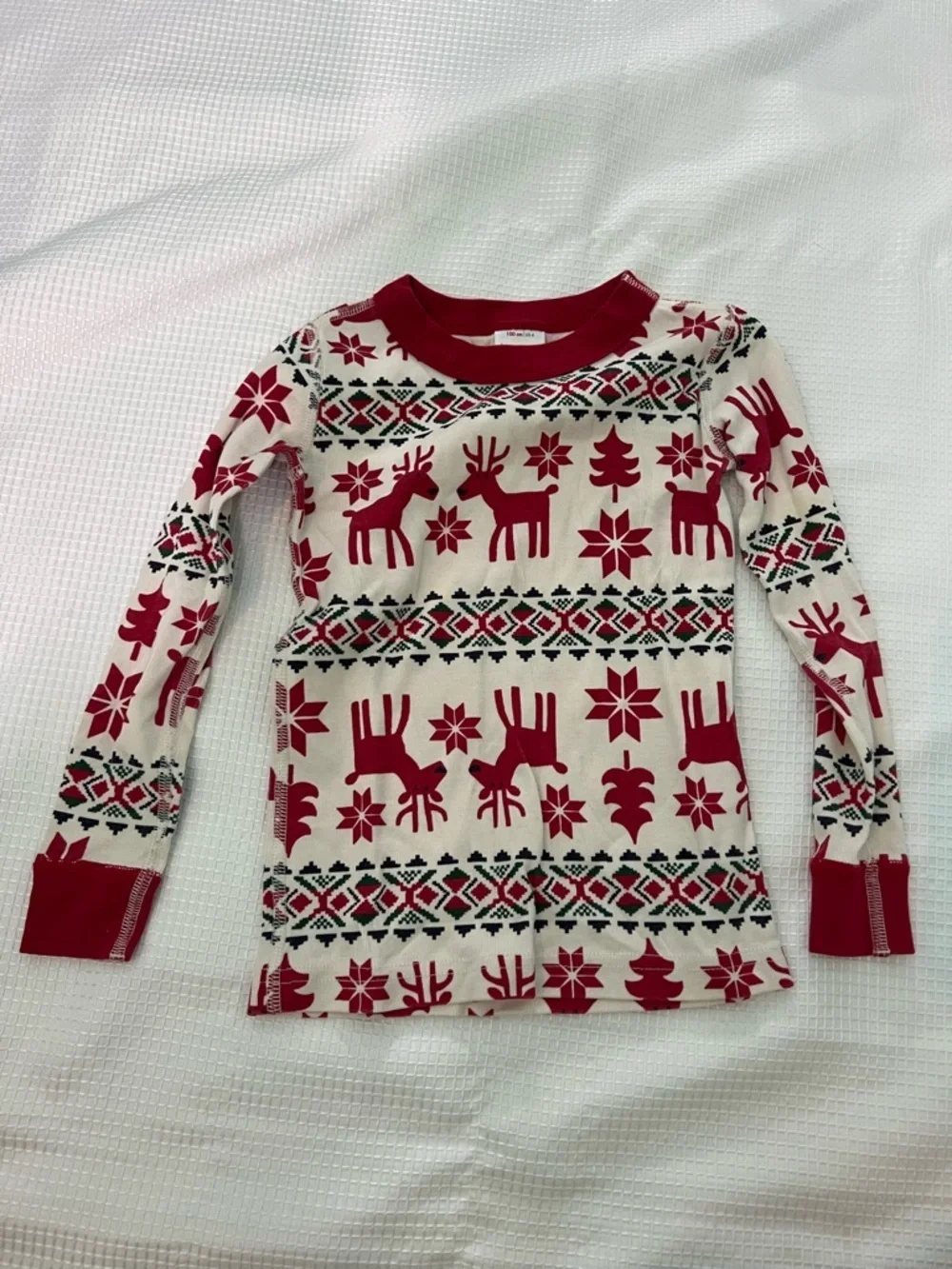 Hanna Andersson Size 4 Christmas Pj Top